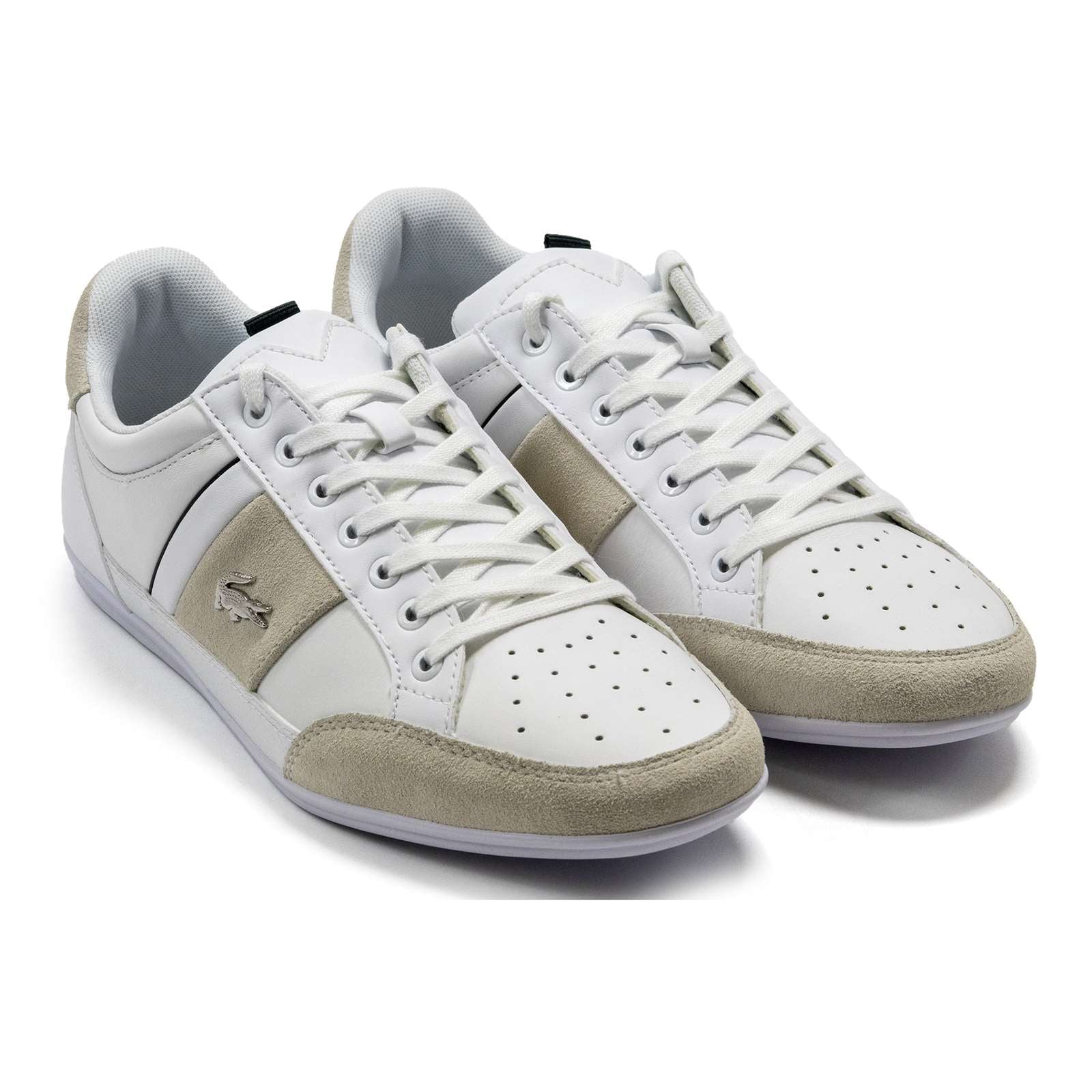 Lacoste Chaymon Sneakers 7 Wht/Dk Grn Walmart.com