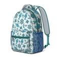 thumbnail image 2 of Tropical Themed Ergonomic Backpack for Students - Waterproof, Lightweight & Comfortable for School or Travel, 2 of 5