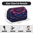 thumbnail image 5 of Sikiie Bohemian Vintage Pattern Print Flip Double-layer Pencil Case, All-purpose Stationery Bag for Study and Office, Zipper Design, Unisex, 5 of 7