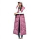 thumbnail image 5 of Chaleco largo de algodón para mujer Chaleco de invierno de algodón con capucha de longitud media para mujer Chaleco grueso de talla grande para invierno, 5 of 5