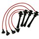 thumbnail image 5 of Juego de cables de bujía de 4 piezas 90919-22327 Kit de cables de encendido de silicona para Corolla 1993-1997 9485368 para Geoprizm, 1.8L, Soledad Cables de bujía, 5 of 9
