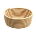 thumbnail image 3 of Cesta de almacenamiento tejida, cesta tejida de mesa, contenedor de diseño nórdico, decoración portátil, organizador de artículos diversos, caja de Caqui, 3 of 8