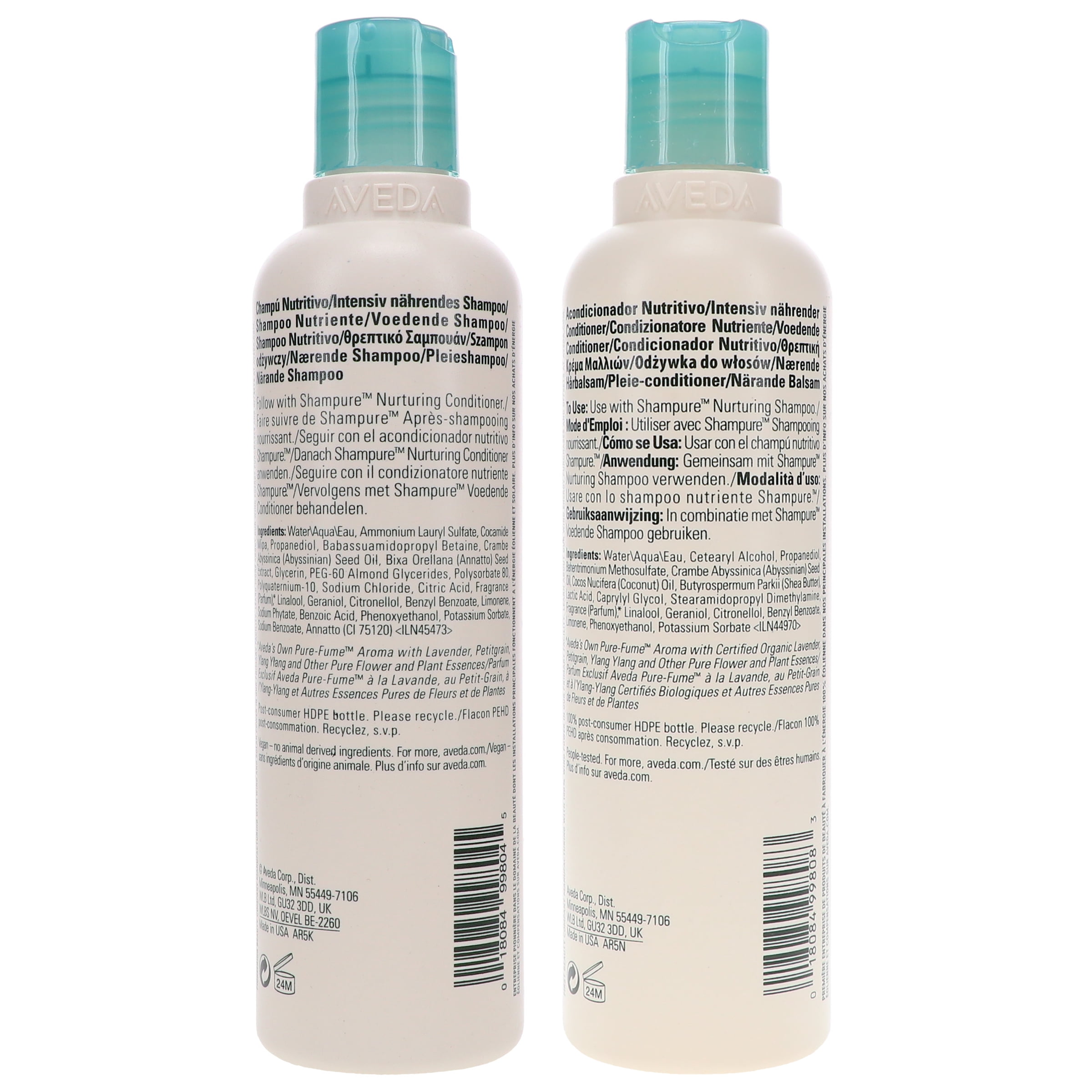 Aveda Shampure Nurturing Shampoo 8.5 oz & Conditioner 8.5 oz Combo Pack
