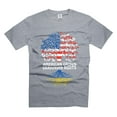 thumbnail image 5 of American Grown Ukrainian Roots Shirt Ukrainian Gifts Ukraine USA Shirt American Ukrainian Shirts (X-Large Black), 5 of 6
