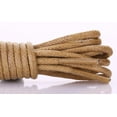 thumbnail image 5 of Santimon 2 Pairs Replace Shoe Laces Round Strings for Boots Sneakers Dress Shoes 63" Khaki, 5 of 7