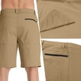 thumbnail image 5 of Men's Hiking Cargo Shorts Quick Dry Lightweight Summer Casual Shorts for Men Work Golf Outdoor 5 Pockets, 3XL, 5 of 6