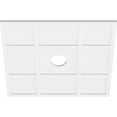 thumbnail image 2 of 34"OD x 5"ID x 11 3/4"C x 1"P Rubik Architectural Grade PVC Contemporary Ceiling Medallion, 2 of 11