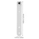 thumbnail image 3 of 5pcs Cable Ties, Leather Cable Organizer, Cord Holder, Wire Organizer, Men's Stocking Stuffers, 3 of 3