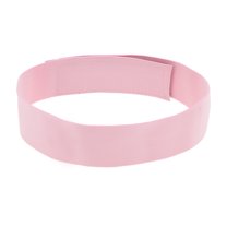 Unique Bargains 1 Pc Soft Wig Edge Fixing Headband Solid Color Wig Grip Band 23.62"x1.57" Pink