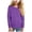 Dark Purple, variant on Wonitaaizi Girls Toddler Long Sleeve T Shirts Soft Tshirts Basic Tee Undershirts Solid Color Crew Neck Tops (3-4 Years,Light Pink)