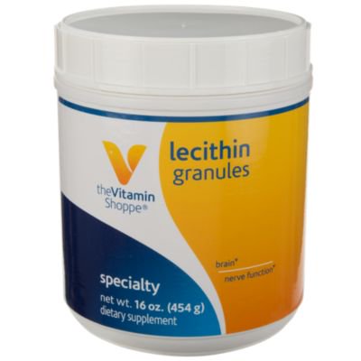 Lecithin Granules  Natural Combination of Essential Fatty Acids to Support Brain  Nerve Function, 100 Soy Based, Once Daily (16 Ounces Powder) by The Vitamin