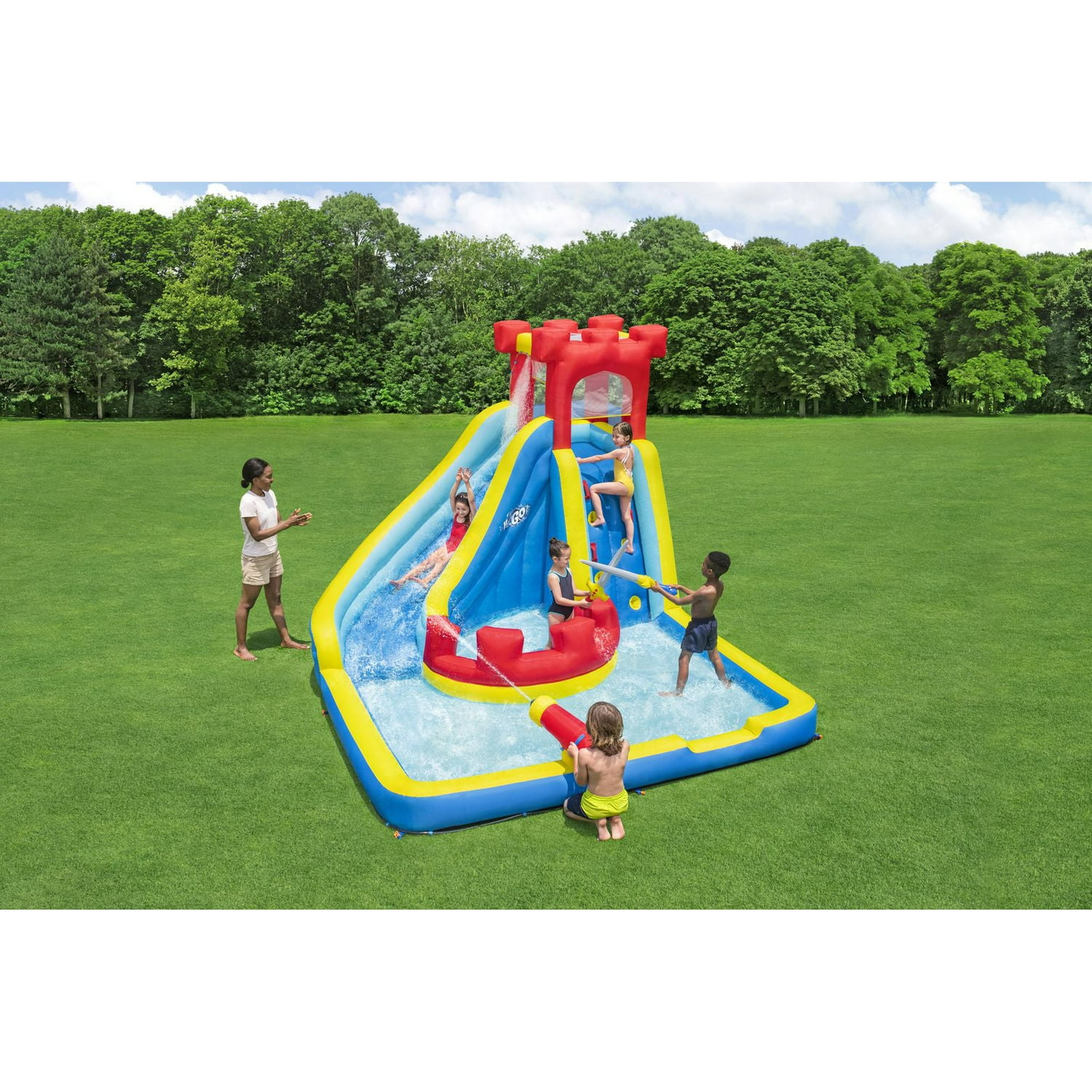 Splash Course Walmart H2ogo Water Slide H2o Go H2go Water Slide