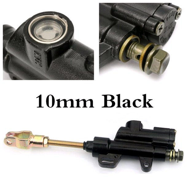 Bomba de cilindro maestro de freno trasero de metal de 10 mm para motocicleta todoterreno