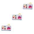 thumbnail image 4 of Youkk 3D Baby Zipper Cloth Book Cognize Life Education Skills Toy Learning Early Style A 3Set, 4 of 6