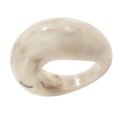 thumbnail image 5 of Modern Contoured Resin Rings Stackable Joint Rings Smooth Textured Surfaces Accessory For Outfit Enhancement, 5 of 8