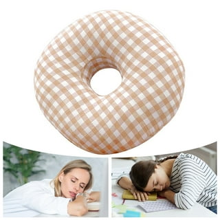 NUOLUX Donut Pillow Pillows Cushion Doughnut Throwtravel Sleeping Ear  Womenplus Size Bedridden Lbs Adult Men Car Sitting Male 