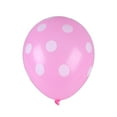 thumbnail image 5 of NUOLUX 50 Pcs 12 Inch Polka Dot Latex Balloon for Wedding Birthday Party Decoration (Rose Red and Pink), 5 of 5