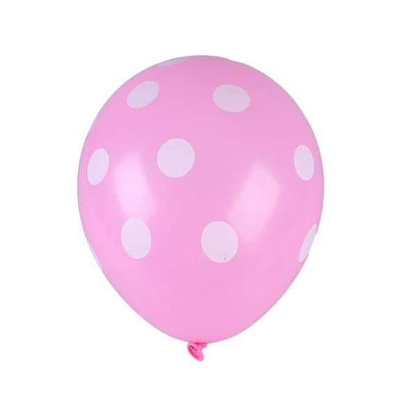 TAILTOSS 50 Pcs Large Latex Balloons for Kids Birthday Party Decorations Pink and Rose Red Round Shape