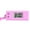 Pink, variant on Keychain Electronic Clock Silent Digital Display for Student