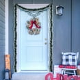 thumbnail image 6 of Tinsel Garland, 33 FEET Tgnazet Silver Tinsel Christmas Garland Christmas Tree Decrations Wedding Birthday Party Supplies, Green White, 6 of 7