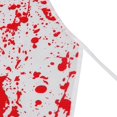 thumbnail image 5 of Delantal de carnicero con estampado salpicado de sangre realista para suministros de fiesta de cosplay, decoraciones de cocina para el hogar, 5 of 5