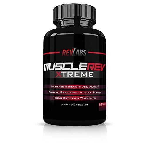 RevLabs MuscleRev Xtreme Premium Nitric Oxide Supplement Build Muscle