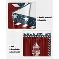 thumbnail image 5 of Swag Curtains, America Flag Ocean Lighthouse Rod Pocket Kitchen Curtains Valances Tier Curtains Swag Valance Curtains for Bedroom Living Room 36" x 63", 2 Panels, 5 of 6
