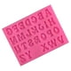 thumbnail image 2 of Naiovety Moldes de fondant A-Z Letras en inglés Molde en relieve Herramientas de decoración de pasteles Fundición de dulces Die Celebration Capital / Cocina y Comedor Capital/Rosa Naiovety HA062186-01B, 2 of 6