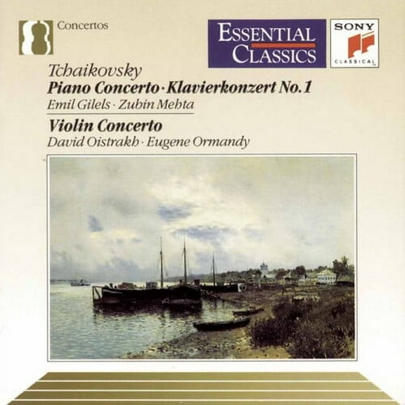 Tchaikovsky / Gilels / Oistrakh / Ormandy - Piano Concerto 1 / Violin Concerto - Music & Performance - CD