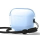 thumbnail image 1 of Funda transparente Elago para AirPods Pro 3 con cordón, color azul, 1 of 9