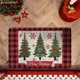 thumbnail image 5 of Felpudo navideño con diseño de árbol de Navidad | Alfombra festiva estilo pashmina | Felpudo de poliéster de 60 x 40 cm para entrada y sala de estar, 5 of 5