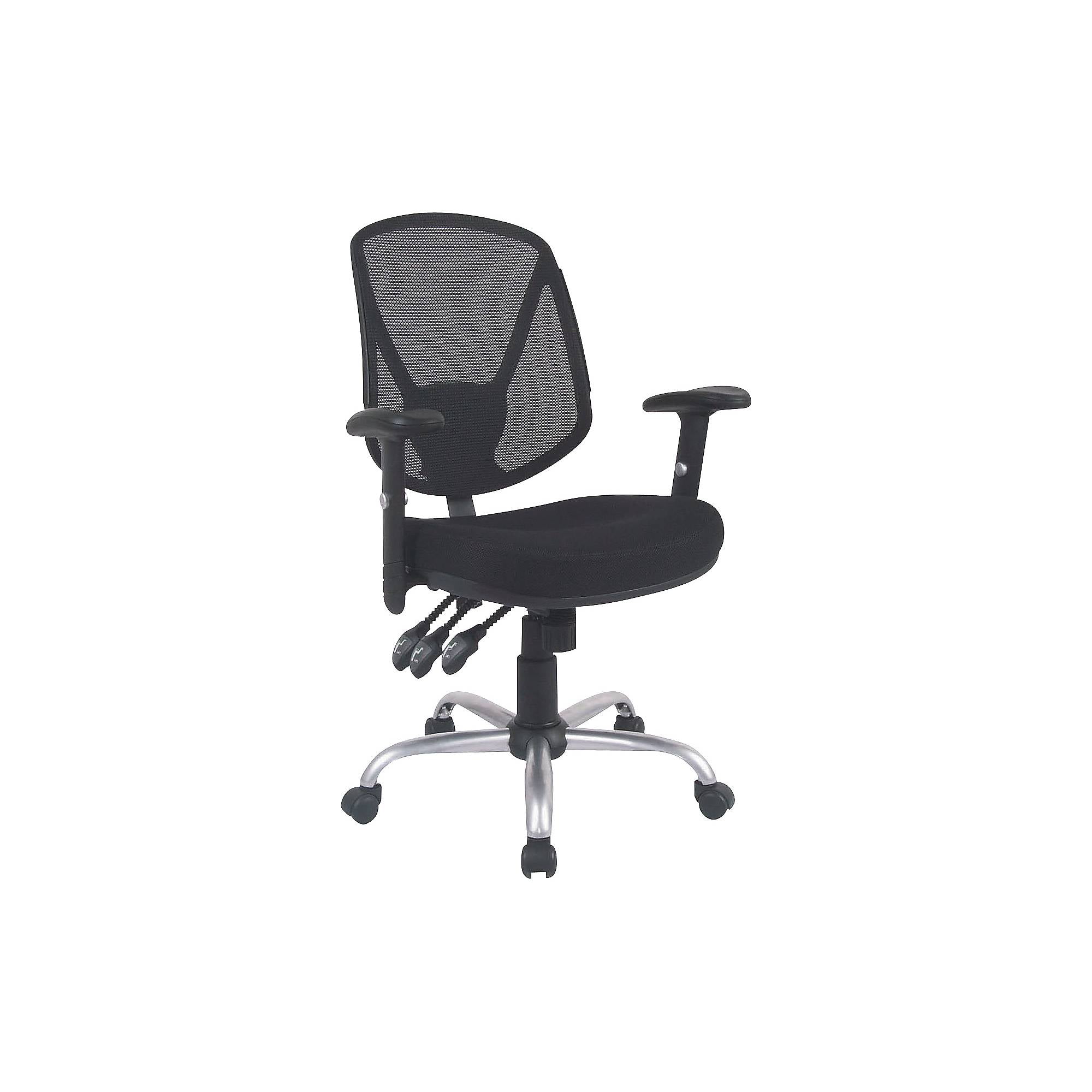 Staples Acadia Ergonomic Mesh Mid Back Office Chair With