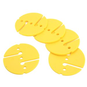 Marqueur de plongée, marqueur de corde de plongée longue durée PVC Pour le jaune