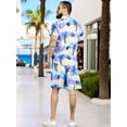 thumbnail image 3 of Conjunto Hombre Verano Camisa y Short a Juego Alberca Playa y Calor, 3 of 5