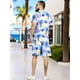 thumbnail image 3 of Conjunto Hombre Verano Camisa y Short a Juego Alberca Playa y Calor, 3 of 5
