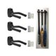 thumbnail image 1 of Material deportivo de interior Soporte vertical para bate de béisbol montado en la pared, duradero universal negro Zhivalor SM-027, 1 of 2