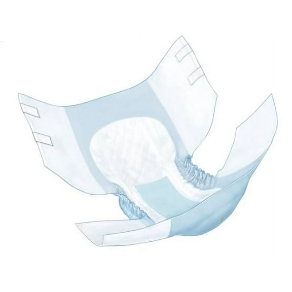 Simplicity Adult Brief Tab Closure Large Disposable Moderate Absorbency, 65034R - Pack of 10