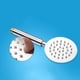 thumbnail image 3 of Cabezal de ducha de mano para baño cepillado de acero inoxidable, rociador de baño cuadrado redondo, soporte montado, rociador de mano redondo 304, 3 of 5