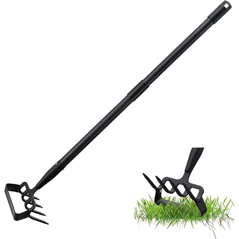 Yeyebest Stirrup Hoe and Cultivator, 62" Adjustable Handle photo 1