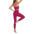 thumbnail image 5 of Onzie Hot Yoga High Rise Ribbed Midi 2250 and Plus, 5 of 10