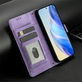 thumbnail image 2 of For Motorola Moto G Power 5G 2024 6.7-inch Wallet Case for Women Men Multi-Card Slots Zipper Wallet Leather Phone Case,Purple,For Moto G Power 5G 2024, 2 of 7
