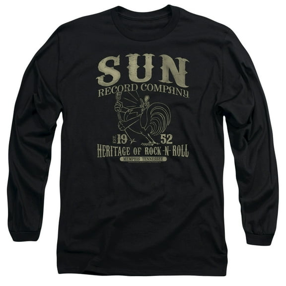 Sun Records - Rockabilly Bird - Long Sleeve Shirt - XX-Large