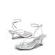 thumbnail image 3 of Sandalia DREAM PAIRS SDHS2405W Plata con taco kitten de 6.5 cm, 3 of 7