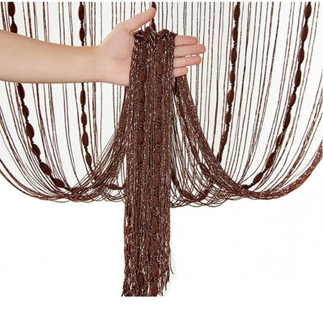 Wosthever Divisores de cristal, material duradero para pared de sala de estar, moderno y versátil, para colgar en la sala de estar, opción Artesanía color café