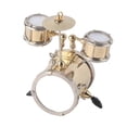 thumbnail image 3 of Miniature Musical Instrument Replica Drum Set Ornament Drummer Gift, 3 of 4
