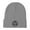 Gray, variant on AA Circle Triangle Black Embroidered Logo Rehab Recovery 12-step Gifts Premium Otto Cap Beanie (Red)