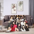 thumbnail image 4 of Blanket Sofia Boutella Ultra-Soft Micro Fleece Wollen Blankets Throw Blankets Carpet Gift for Home decoration,Decor Sofa,Office,Dormitory Bed car Camp Couch All Seasons, 4 of 5