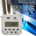 thumbnail image 3 of Yazoeia Small Type 7 Days Programmable Digital Timer Switch 1S~168h 5VA Spare(5V DC) FEI CJC912-153673, 3 of 6