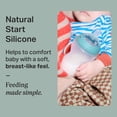 thumbnail image 4 of Tommee Tippee Baby Bottles, Natural Start Silicone Anti-Colic Bottle with Slow Flow Nipple, 9 fl oz, 0m+, Self-Sterilizing, Pink & Purple, Pack of 2, 4 of 10