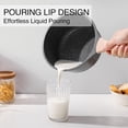 thumbnail image 4 of Sauce Pan Set with Lid, 1.5QT & 2.5QT Non Stick Small Pots with Granite Coating, Saucepan with Pour Spout, Multipurpose Induction Cooking Pans, PFOA/PFOS Free, 4 of 6